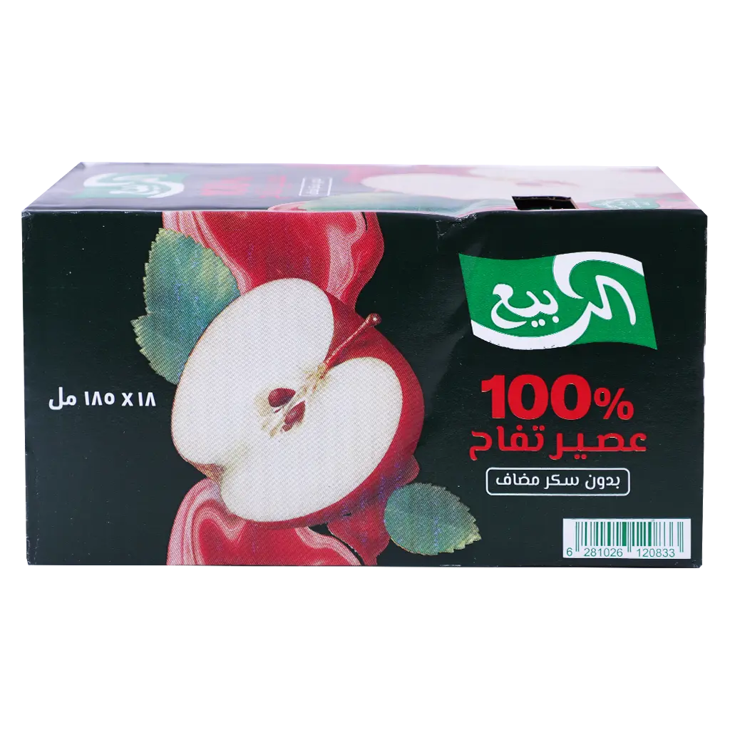 Alrabie Apple Juice 18 pcs 185 ml - view 2