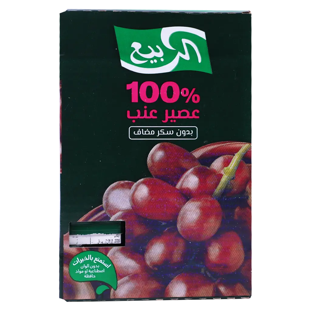 Alrabie Grape Juice 18 pcs 185 ml - view 3