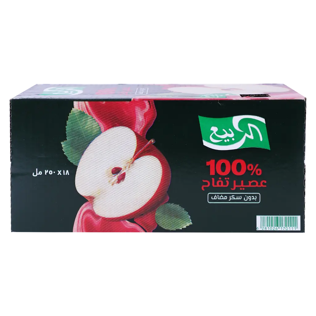 الربيع عصير تفاح 18 حبة 250 مل - view 2