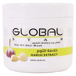 Global Star Garlic Hair Mask and Oil Bath 500 ml