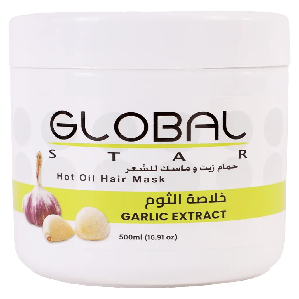 جلوبال ستار ماسك وحمام زيت شعر ثوم 500 مل - view 1