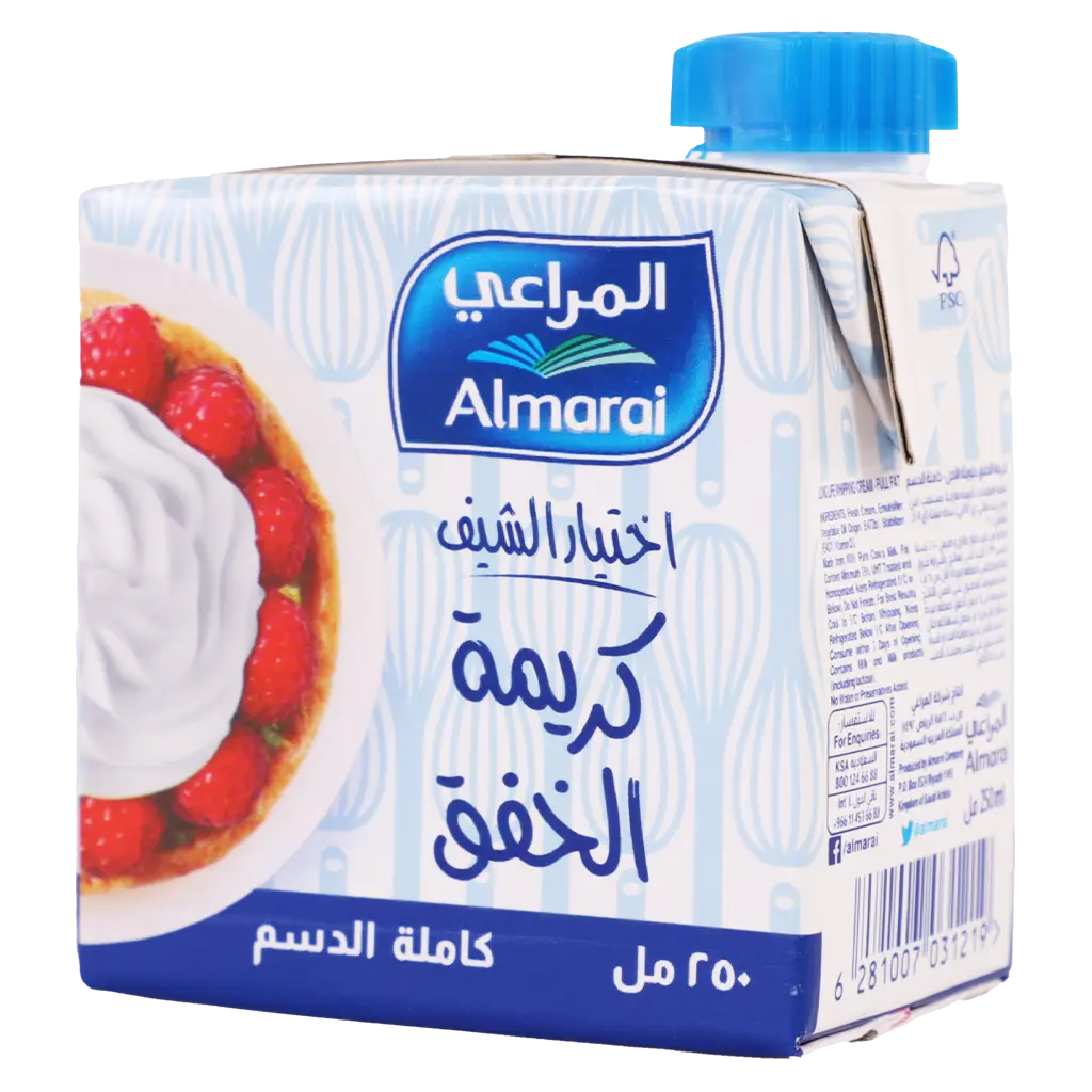 المراعي كريمة خفق 250 مل  - view 1