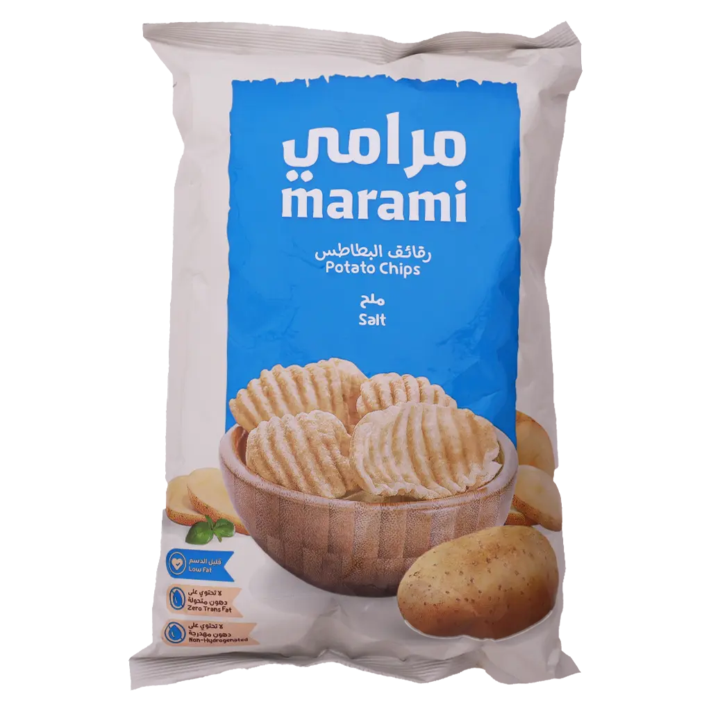 Marami Salt Wavy Potato Chips 100 gm - view 1