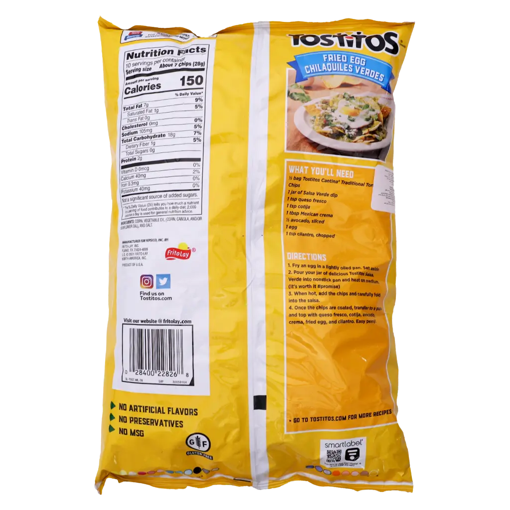 Tostitos Cantina Traditional 283 gm - view 2