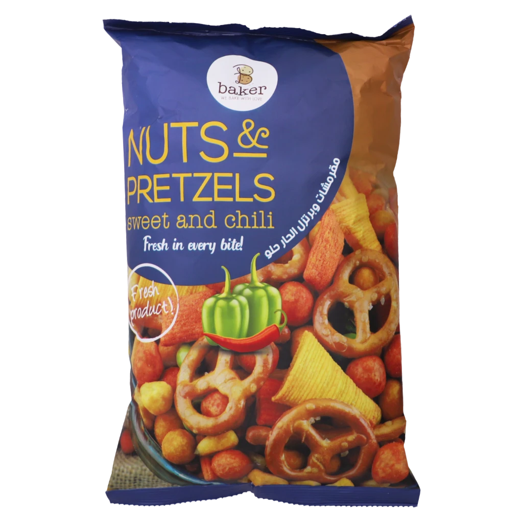 Baker Nuts Sweet & Chilli 275 gm