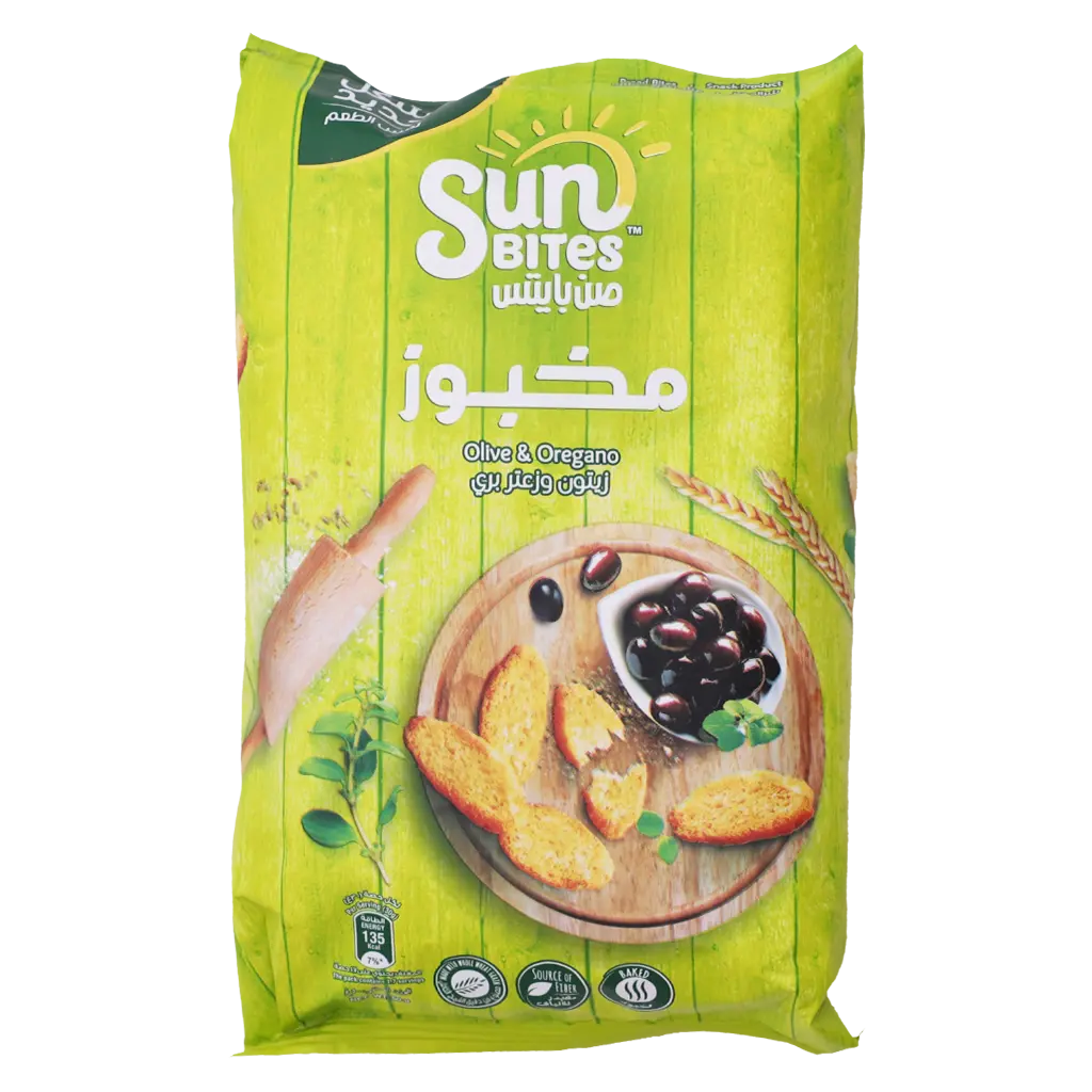 Sunbites Olive and Oregano Bread Bites 50 gm - view 1
