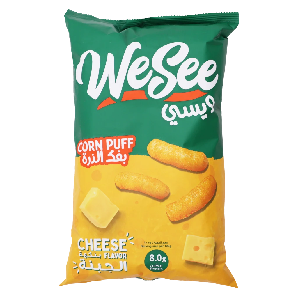 Wesee Corn Puff Cheese 100 gm