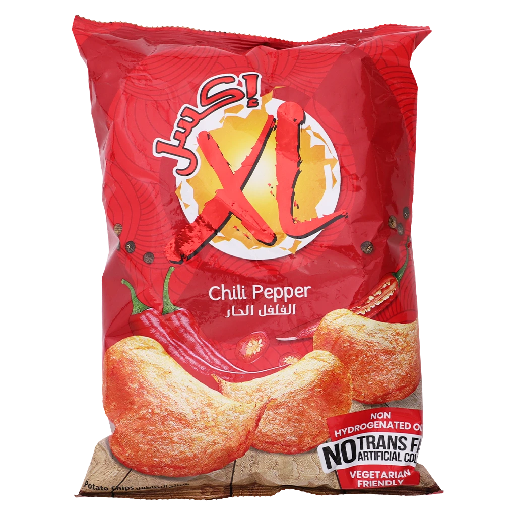 XL Potato Chips Chili 120 gm