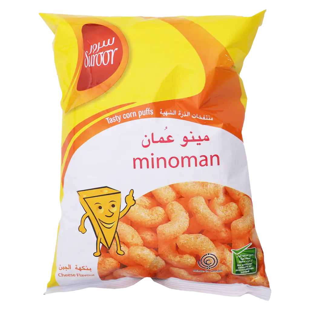 Minoman Cheese Puffs 70 gm - view 1