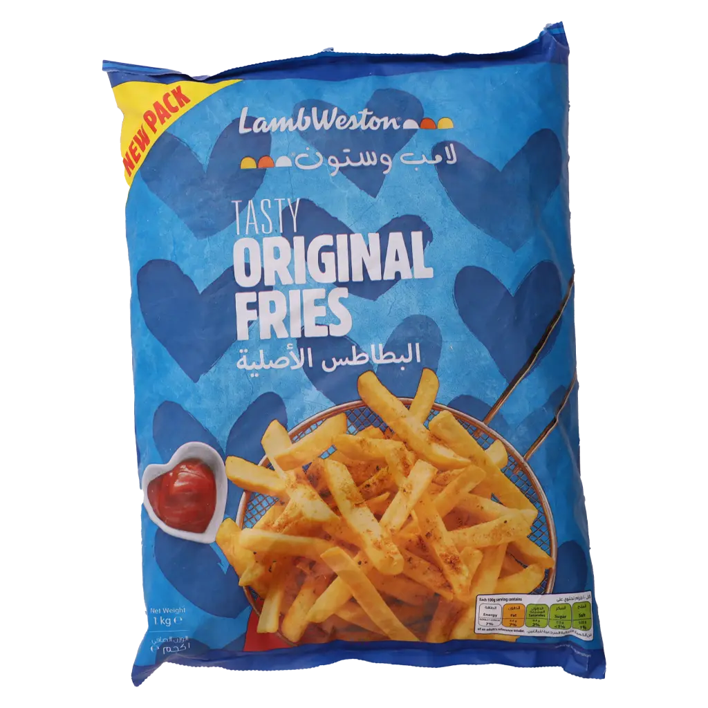 Lambweston Original Potato Fries Frozen 1 kg - view 1