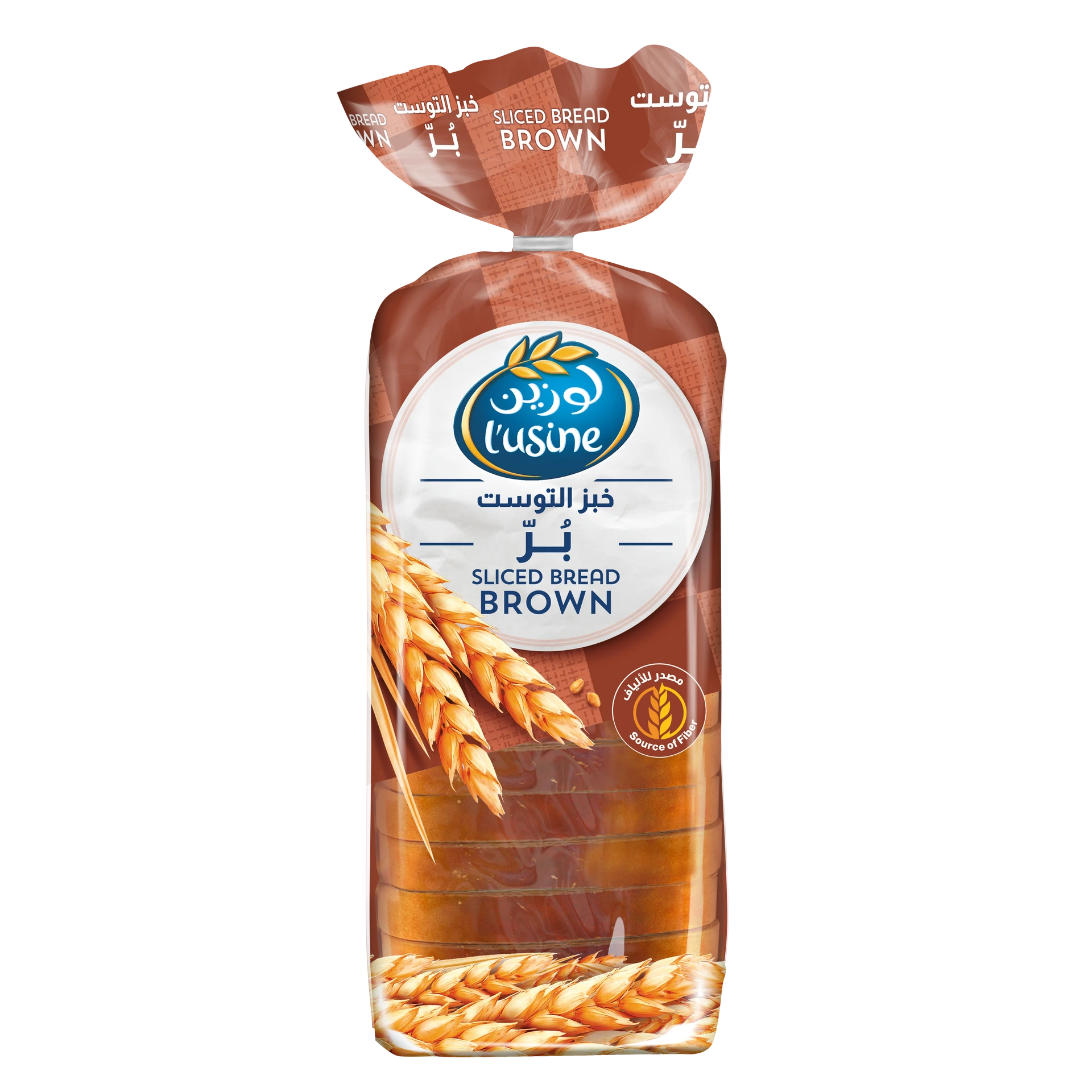 Lusine Bread Sliced Brown 600 Gm