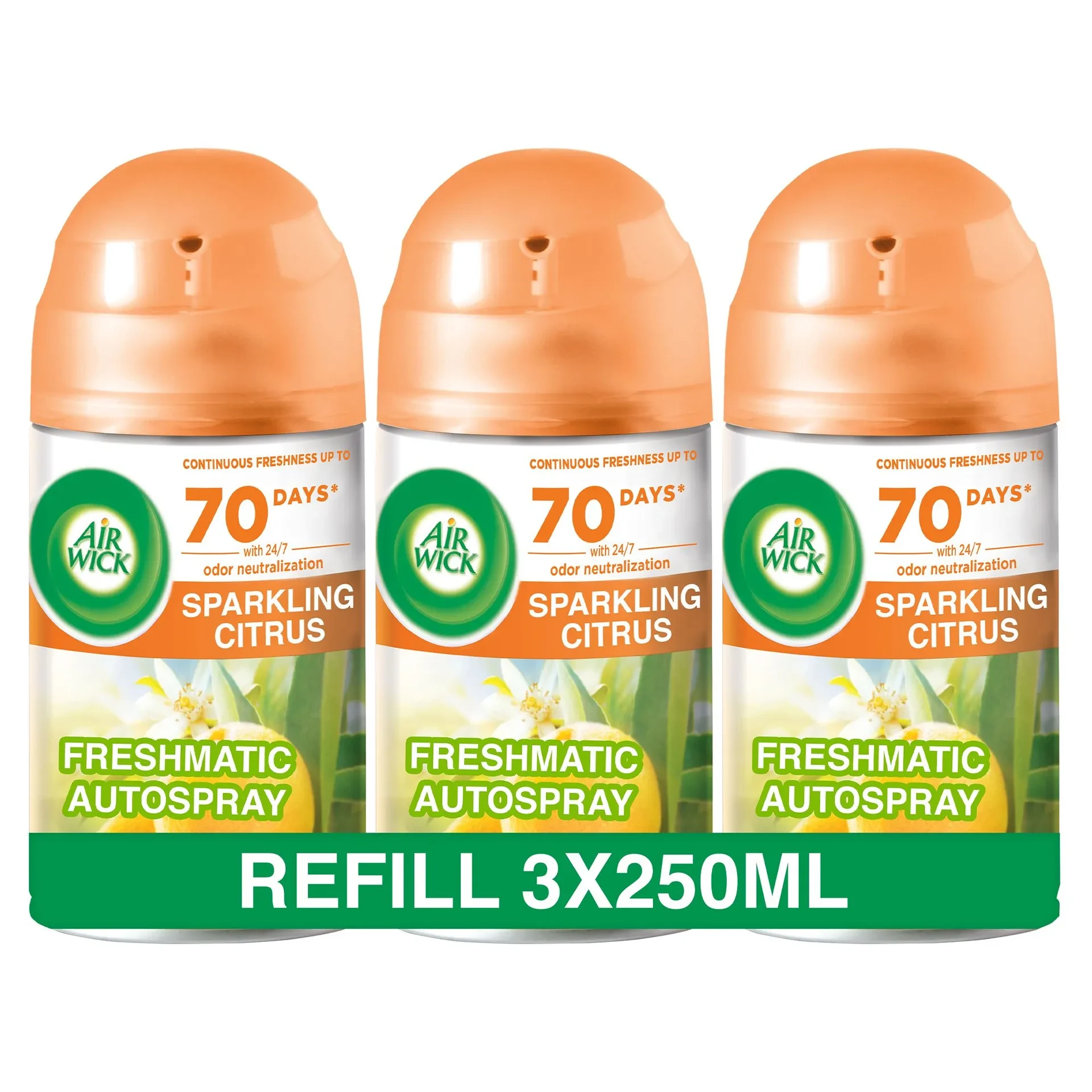 Airwick Freshmatic Citrus Refill 3 pcs 250 ml