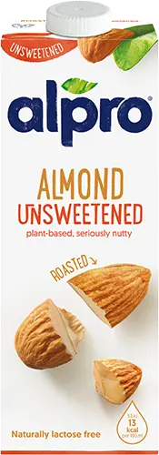 Alpro Unsweetened Almond Milk 1 L
