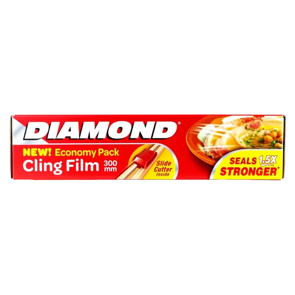 Diamond Cling Wrap 300 ft Size 30cm x 91m  - view 1