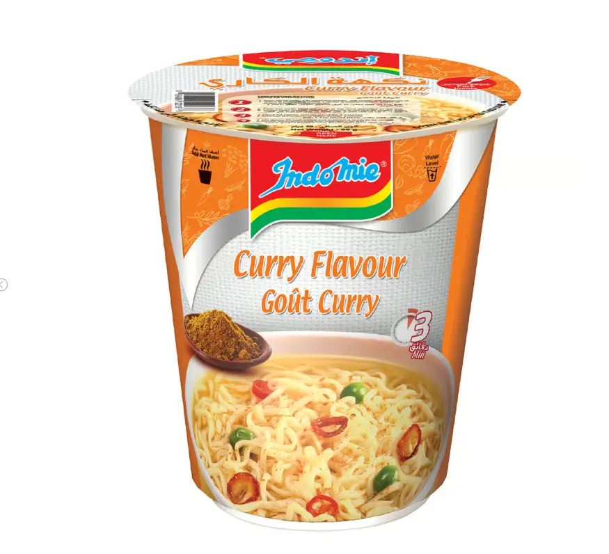 Indomie Cup Noodle Curry Flavour 60 Gm - view 1