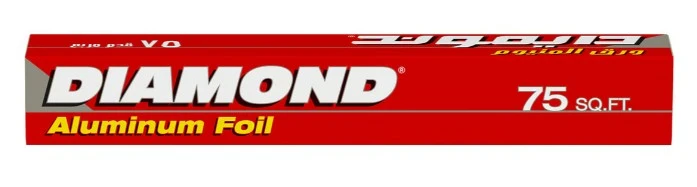 Diamond Aluminium Foil 75 Sq.Ft.