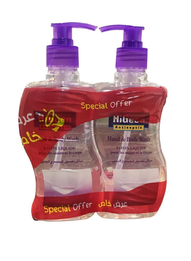 Higeen Hand & Body Wash Sensitive 500MlX2