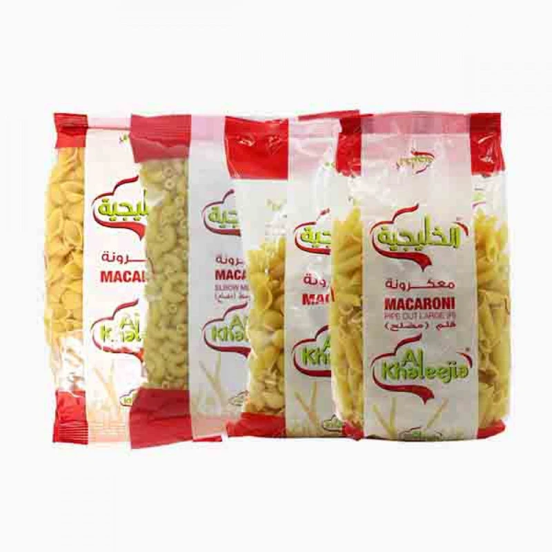 Al Khaleejia Astd Macaroni 400GmX4