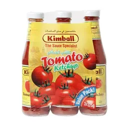 Kimball Tomato Ketchup 325GmX3