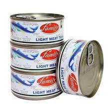 Family Light Meat Tuna Flakes 185GmX4