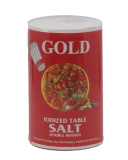 Gold Brand Iodized Salt 26 Oz