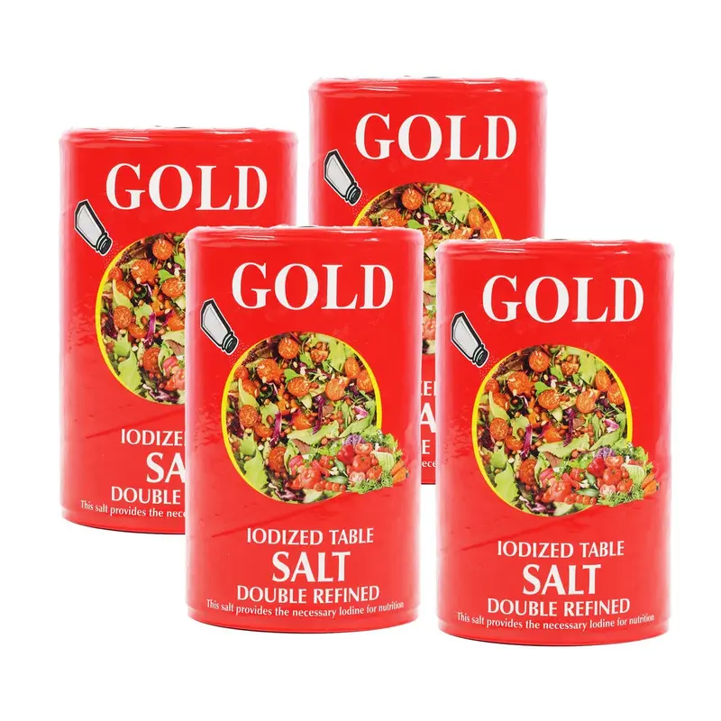 Gold Brand Iodized Salt 26OzX4 - view 1