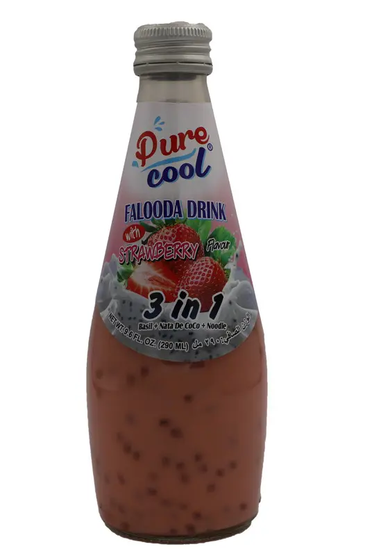 Pure Cool Falooda Drink Strawberry 290 Ml - view 1