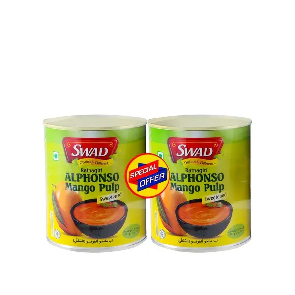 Swad Alphonso Mango Pulp 850GmX2 - view 1