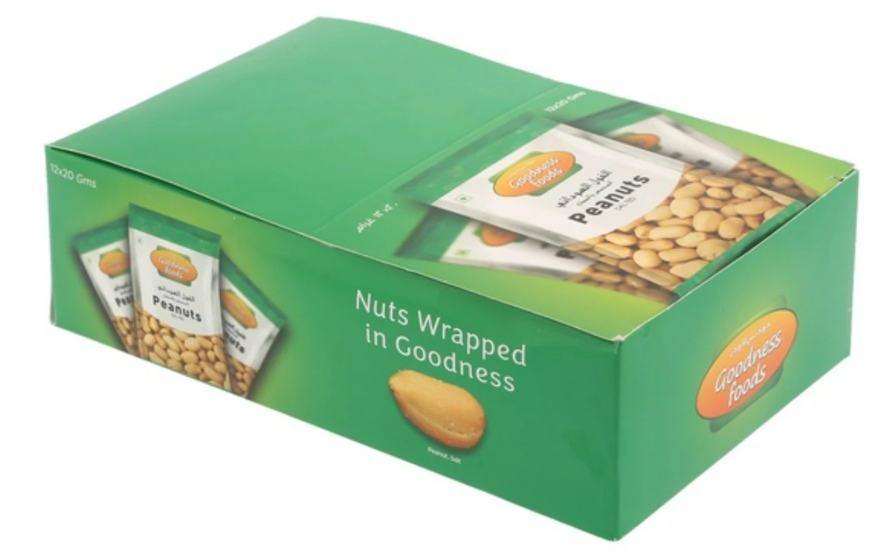 Goodness Foods Peanut Salted 20GmX12