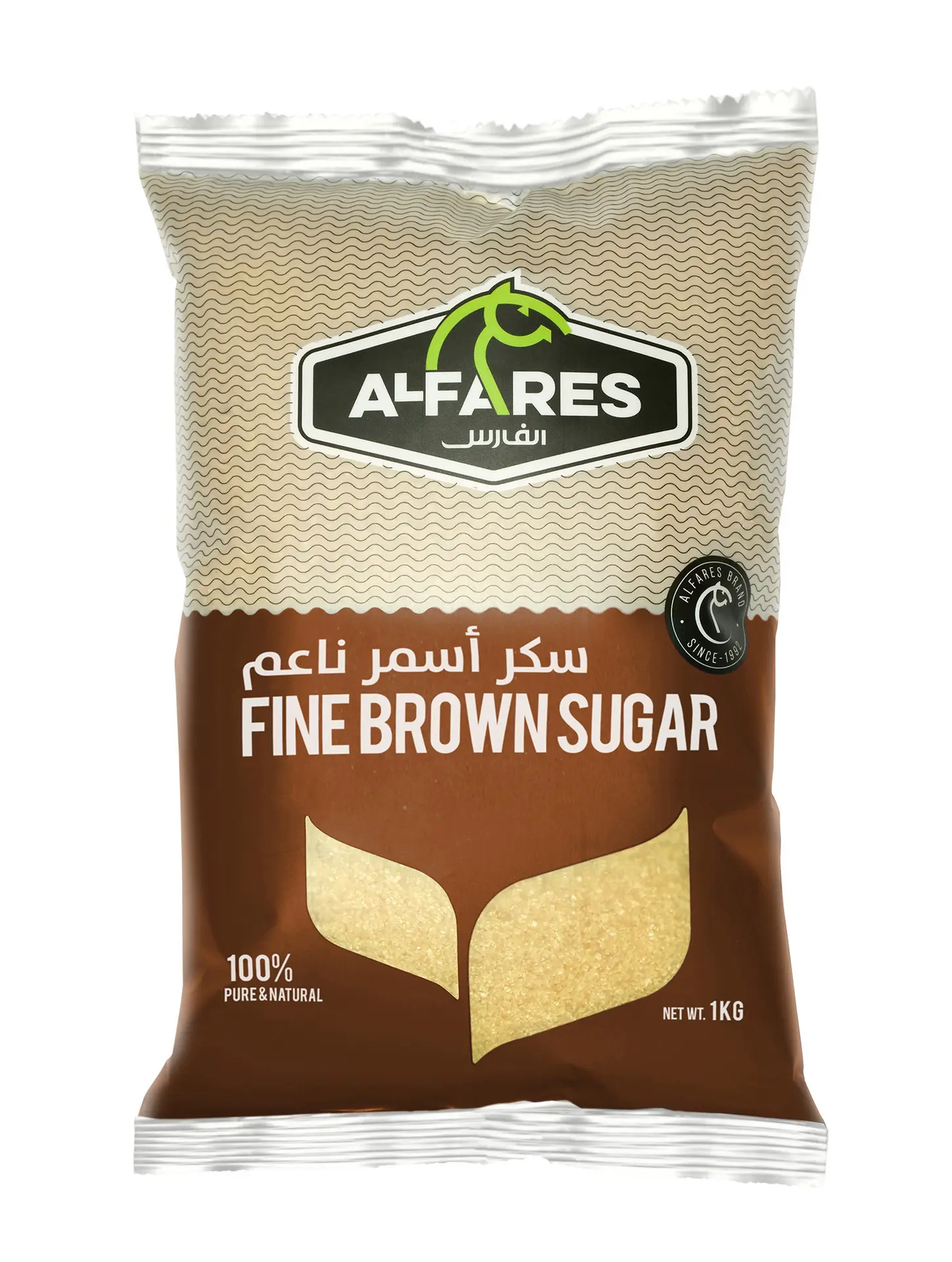 Al Fares Brown Sugar Packet 1 Kg - view 1