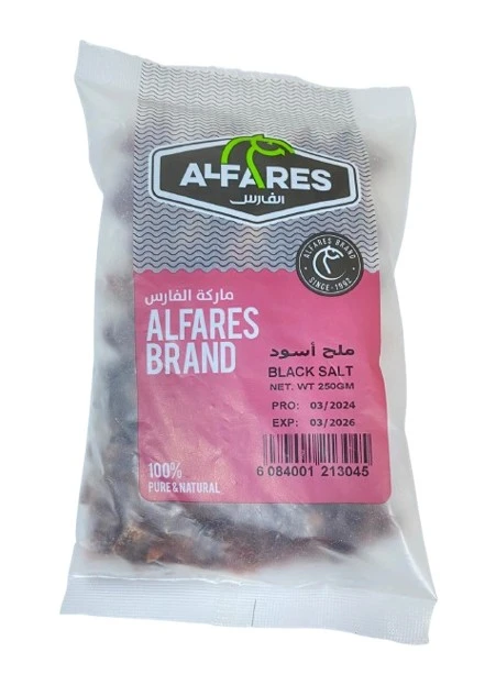 Al Fares Black Salt 250 Gm