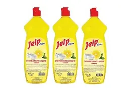 Jelp Clean Dishwashing Liquid Lemon 1LtrX3