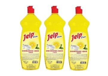 Jelp Clean Dishwashing Liquid Lemon 1LtrX3