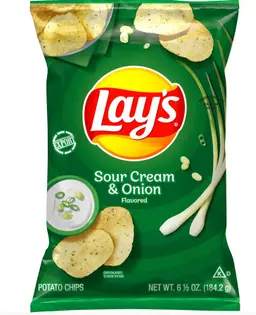 Fritolays Chip Sour Cream&Onion 184.2 Gm