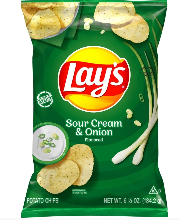 Fritolays Chip Sour Cream&Onion 184.2 Gm