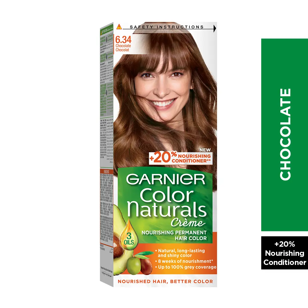 Garnier Color Naturals Hair Color 6.34 Chocolate - view 1