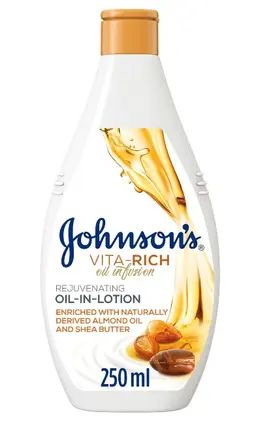 Johnson's Body Lotion Vita-Rich Oils 250 Ml