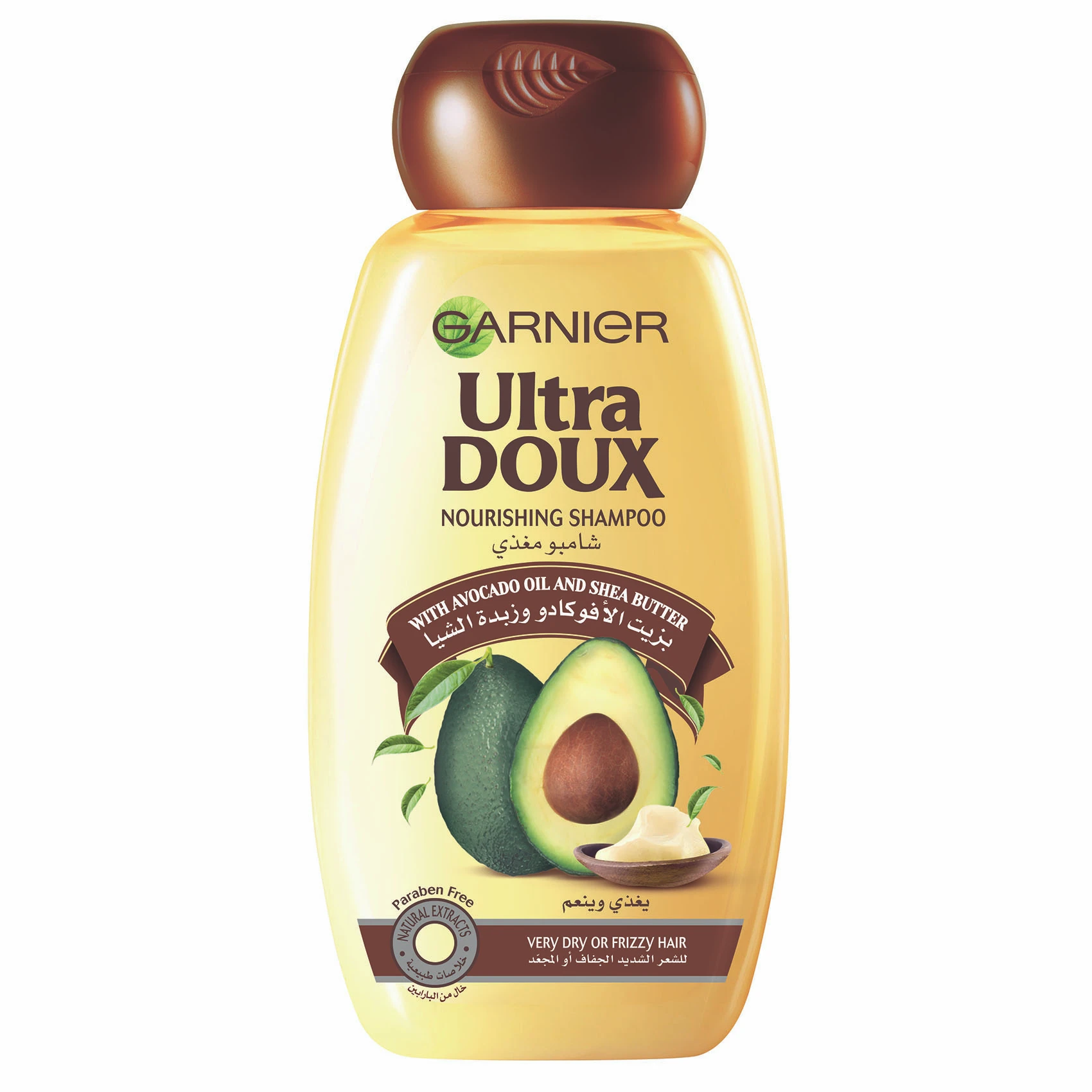 Garnier Ultra Doux Avocado oil & Shea Butter Shampoo 400 Ml