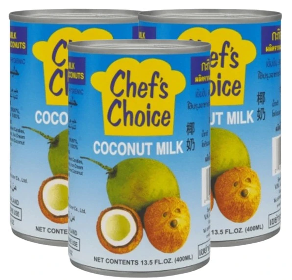 Chef's Choice Coconut Milk 400MlX3