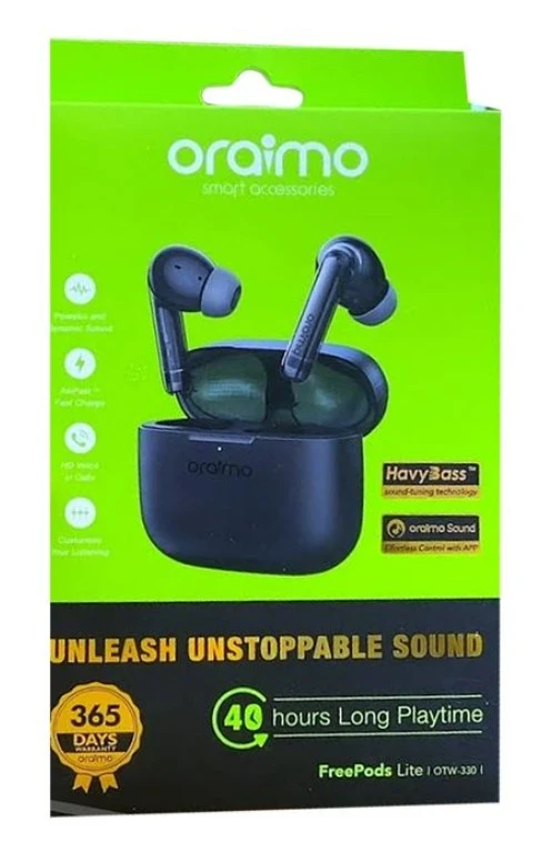 Oraimo Free Pod Lite Fantom Black OTW-330