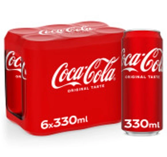 Coca Cola Can 330MlX6