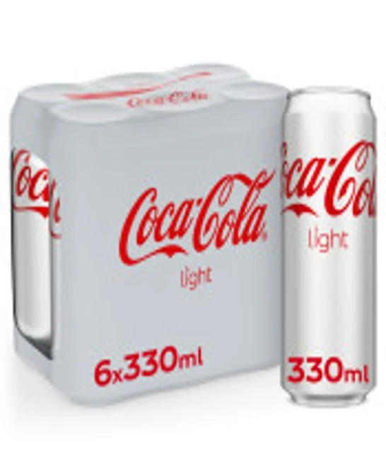 Coke Light Can 330MlX6