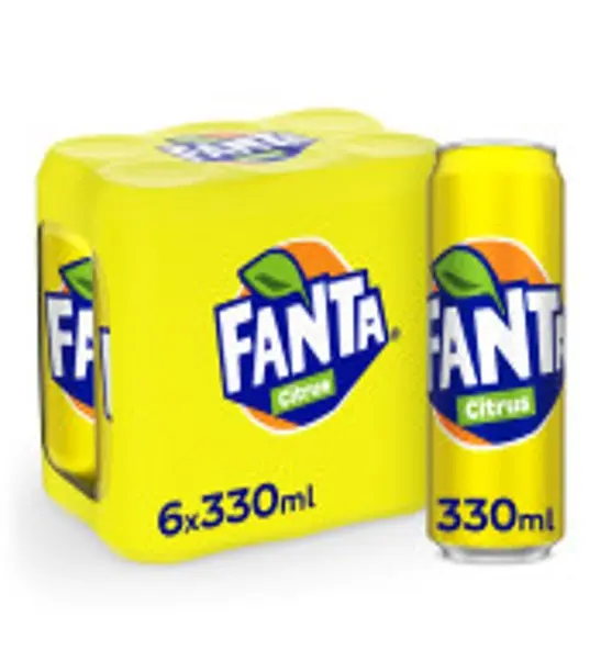 Fanta Citrus Can 330MlX6 - view 1