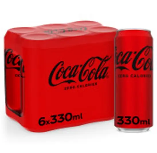 Coke Zero Can 330MlX6 - view 1
