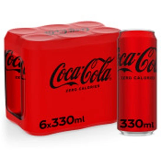 Coke Zero Can 330MlX6
