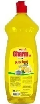 Charmm Dishwashing Liquid Lemon 1Ltr