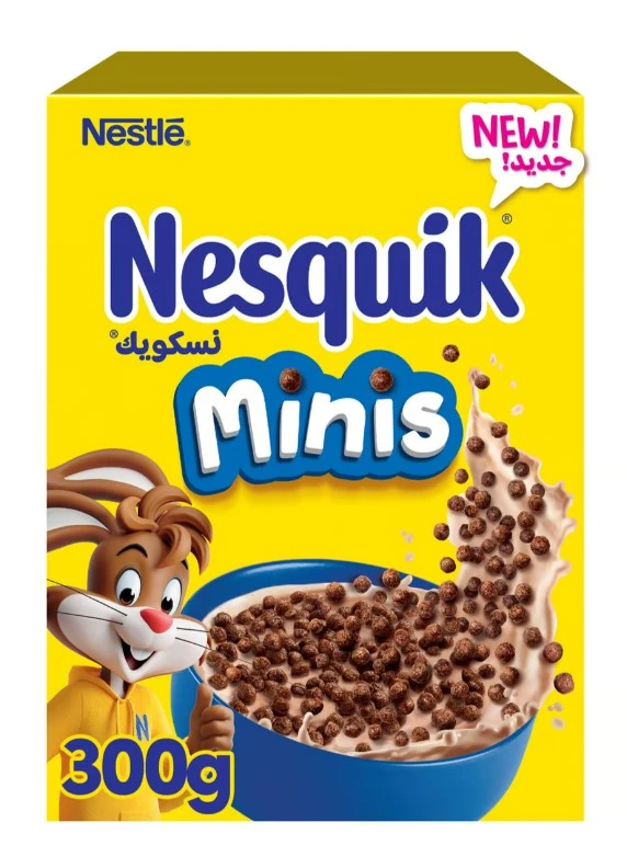 Nesquik Minis Cereal 300 Gm