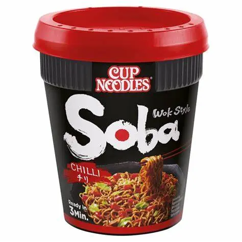 Nissin Soba Cups Chilli 92 Gm - view 2