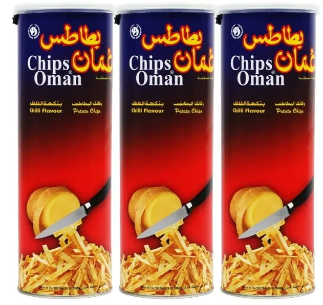 Oman Chips Tin 137GmX3 - view 1
