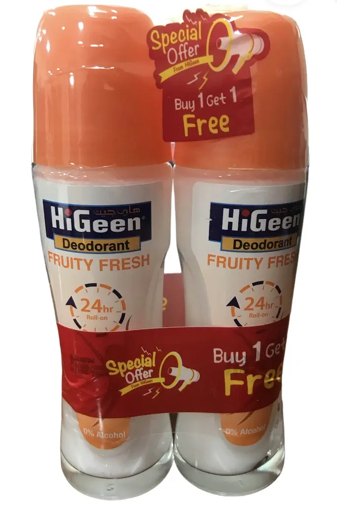 Higeen Deodorant Fruity Fresh 75MlX2 - view 1